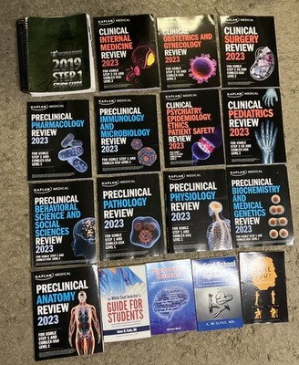 Kaplan Medical USMLE Step 1 & 2 ck Lecture Notes 2023 Level 1 & 2 Plus Extra