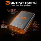 JOYO Portable Guitar Pedal Power Supply Rechargeable 4800mAh Battery with 9V/12V