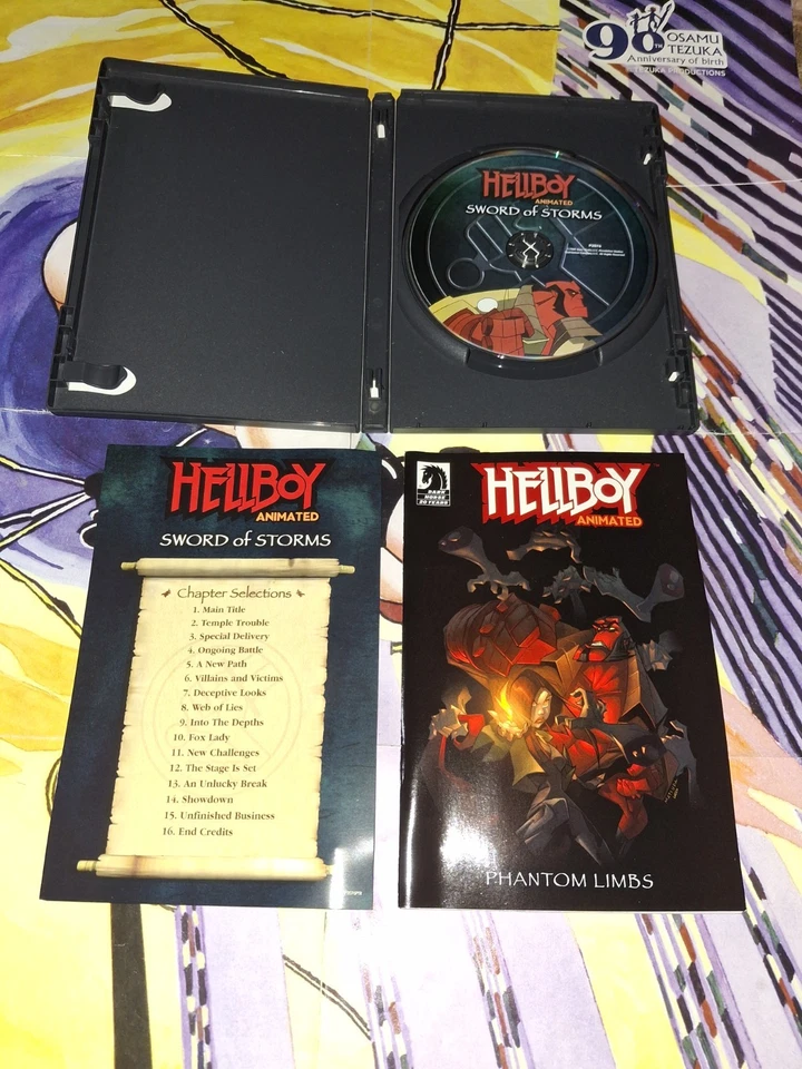 Hellboy Animated Sword of Storms Limited Edition Box Set with 3 HELLBOY Bust-Ups - Image 3 of 4