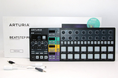 Arturia BeatStep Pro 16 Drum Pads MIDI & Audio Controller - Black