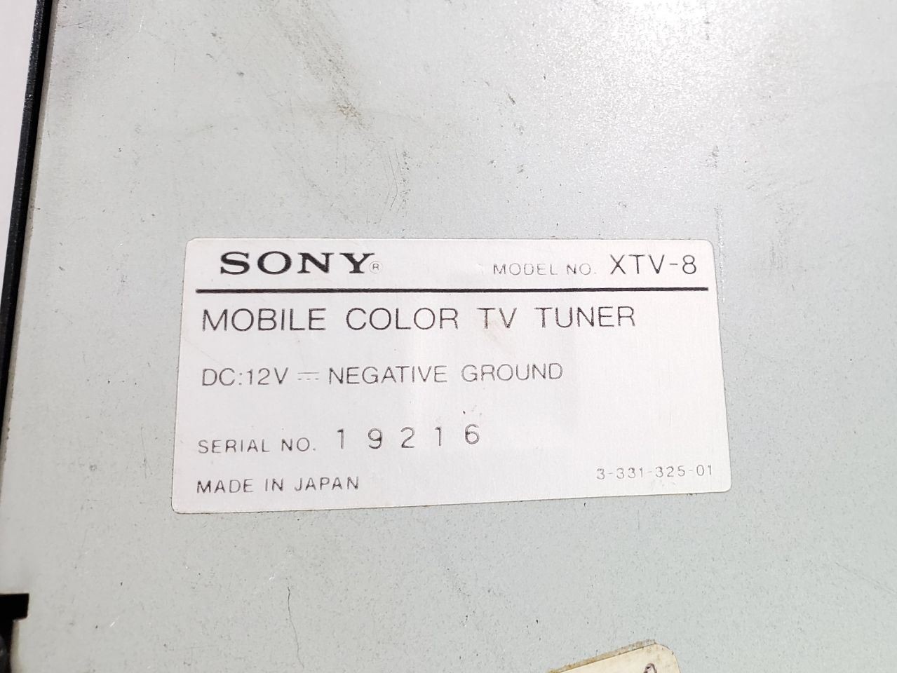 1994 Rolls Royce Silver Spur OEM Sony xtv-8 and xvm-6 Retro Monitor