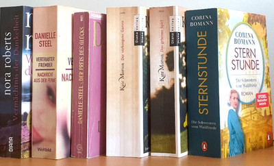 BUCHPAKET+LIEBE+ROMANTIK+6 BÜCHER+CORINA BOMANN+KATE MORTON+TB+BUNDLE
