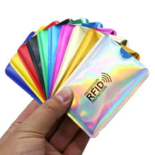 10pcs RFID Blocking Card Sleeves   Credit  ID Protection Set for Credit Cards