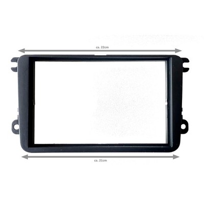 Doppel-Din Autoradio/Radio Rahmen für VVW T5 / T6 & Sharan 2