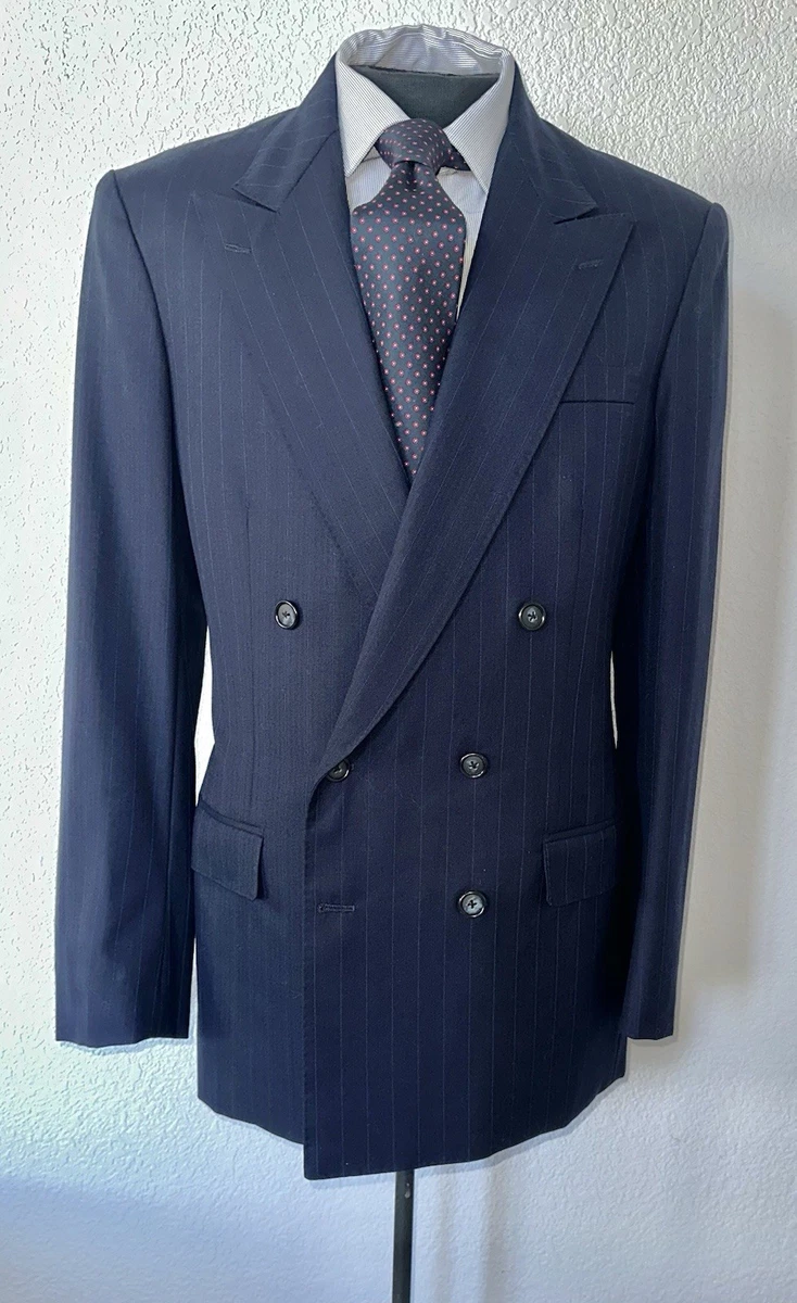 Double-Breasted Striped Suits & Blazers for Men for sale | eBay