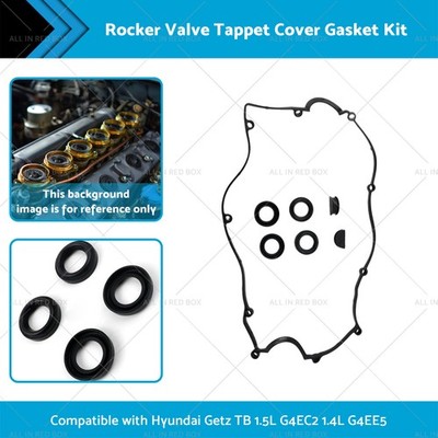 Valve Cover Gasket Kit Suitable for Hyundai Getz TB G4EC2 1.5L G4EE5 1.4L Petrol