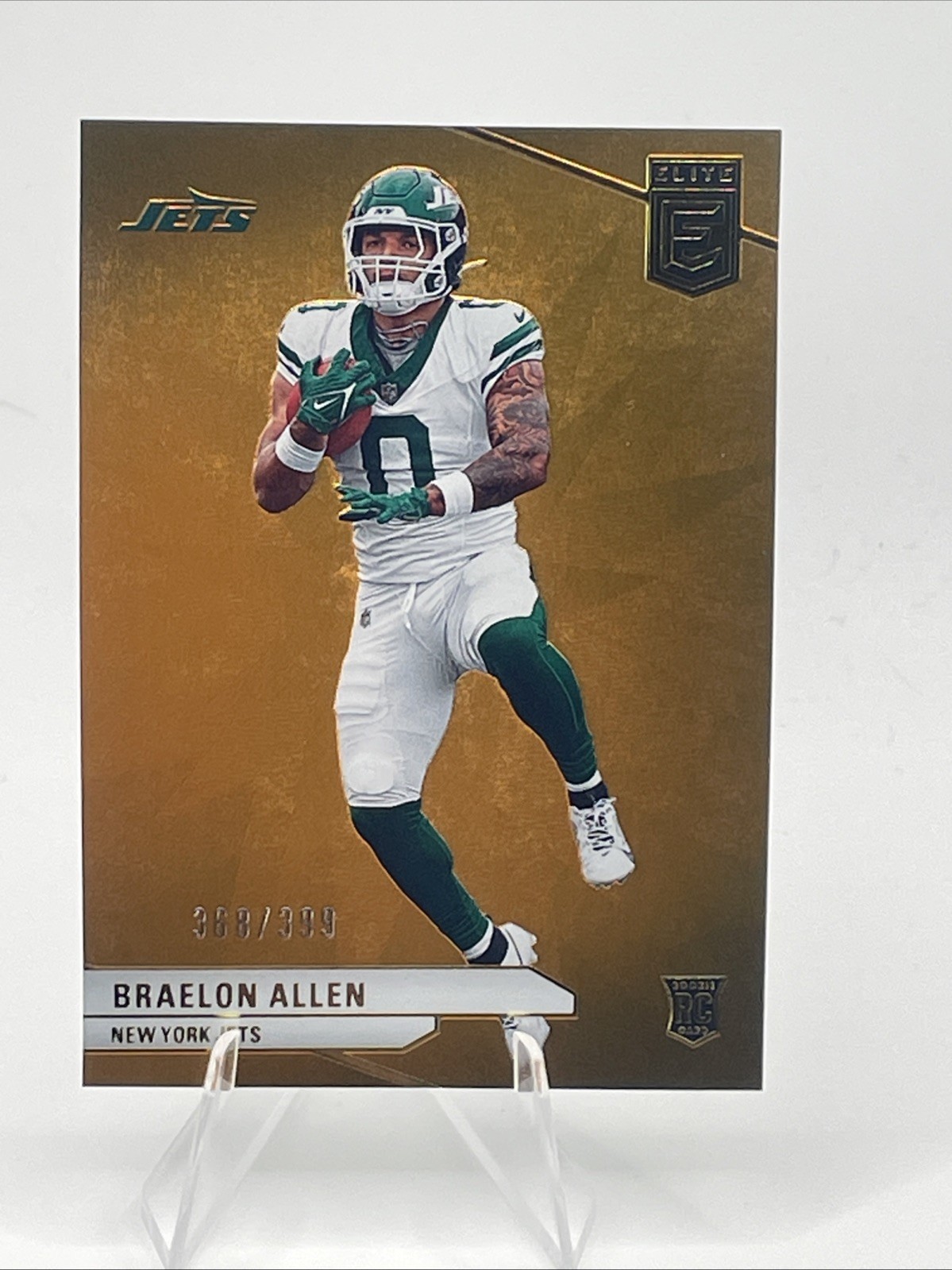 2024 Panini Donruss Elite - Rookies Braelon Allen #194 Orange /399 (RC)