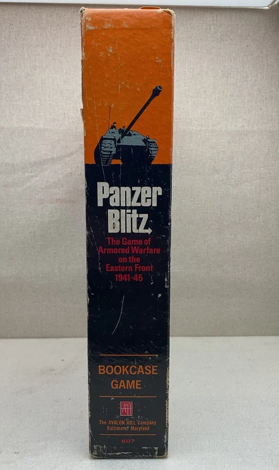 1974 Panzer Blitz Board Game Avalon Hill Bookcase WW2 Tank Battle Strategy READ - Image 2 of 4