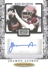 2021 SAGE Premier Draft #A38 Jhamon Ausbon Autographs Black