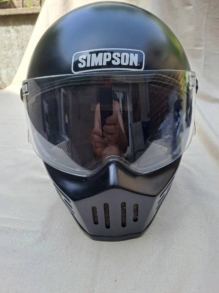 SIMPSON M30 :NORIX L ( 60) parfait état noir mat - Photo 3/4
