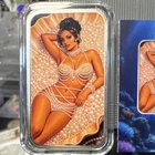 Bullion Baddies Series 12 - 1 OZ Silver Bar With COA Pearl NICE Version