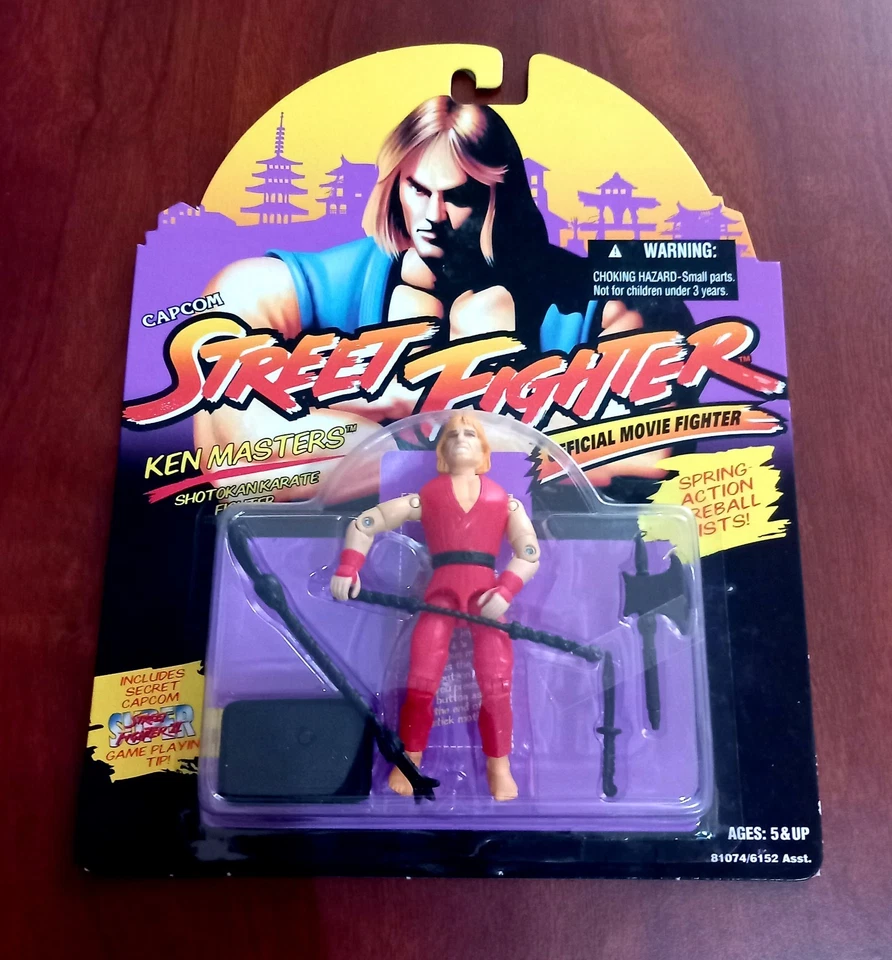 Ken Masters Street Fighter Capcom Película Oficial Luchador Foto 2 de 3