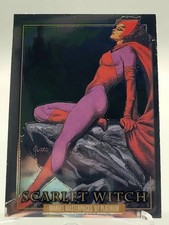 2024 SCARLET WITCH MARVEL MASTERPIECES PLATINUM '92 TRADING CARD 47 SKYBOX