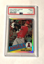 2020 Topps Chrome #85TC7 SHOHEI OHTANI ! PSA 9 ! MINT ! 1985 Topps