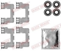 Quick Brake ZubehöRsatz, Scheibenbremsbelag Hinterachse U.A. FüR Chrysler