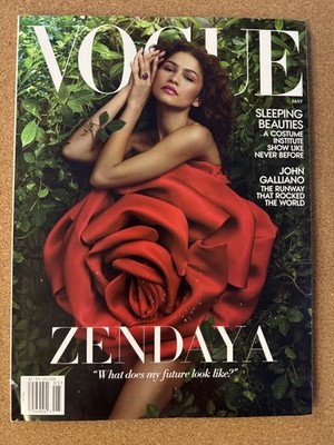 VOGUE US Magazine Zendaya May 2024 Vintage American USA Fashion