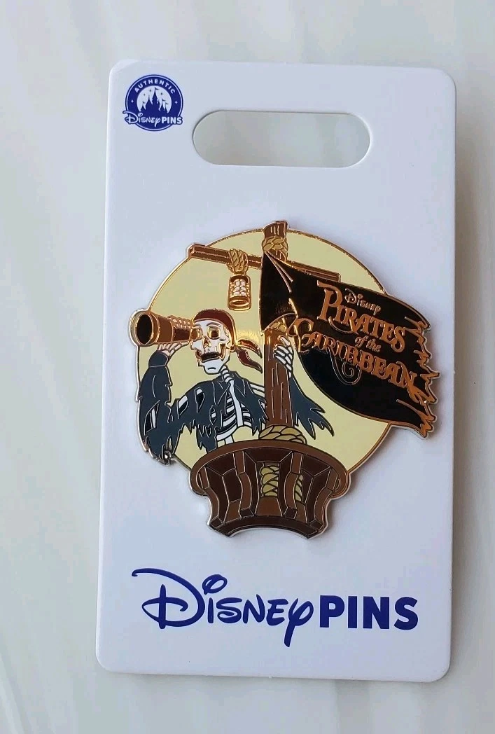 2022 Authentic Disney Pirates Of The Caribbean Look Out Pin