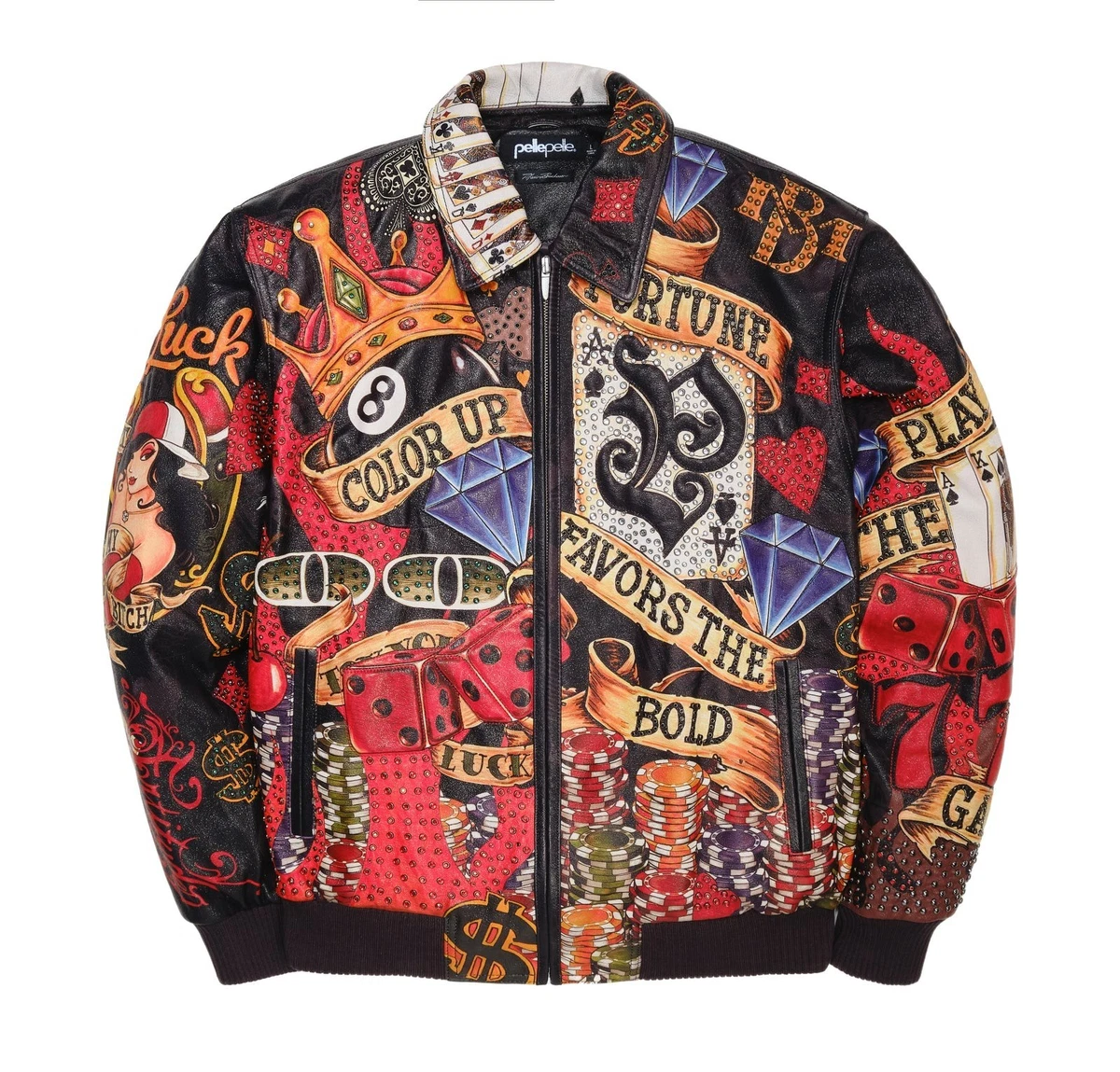 Pelle Pelle Leather Outer Shell Multicolor Coats, Jackets & Vests