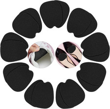 9 Pairs Felt Tongue Pads for Shoes, Soft Self-Adhesive Shoe Tongue Pads for Men