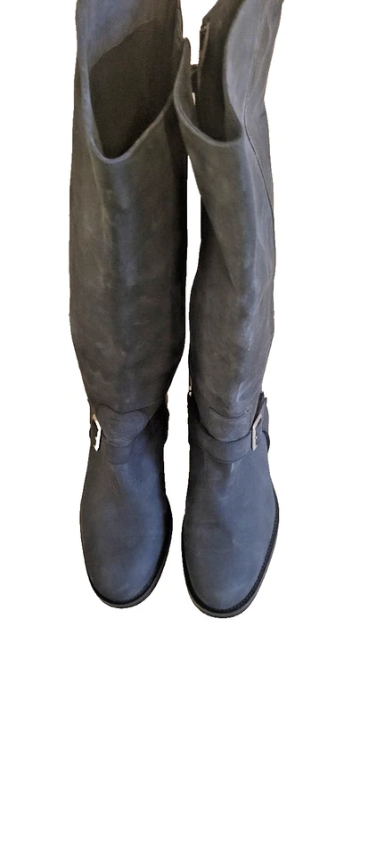 Mellow Yellow Pointure 37 Superbes bottes cuir noires cavalières - Photo 3/4