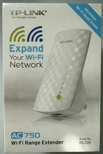 TP-Link RE200 AC750 Wireless Dual Band WiFi Range Extender, Repeater, Booster