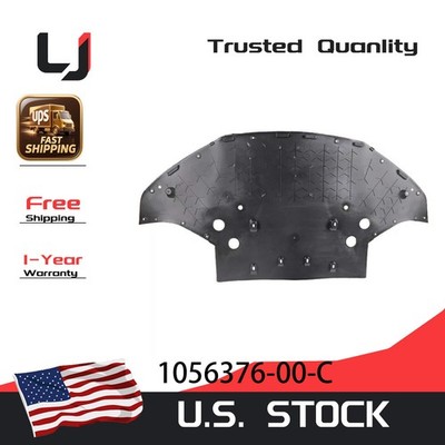 2016-2021 Tesla Model S Front Bumper Lower Splash Shield Under Cover Fit MS US