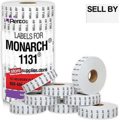 Sell BY Labels - 20,000 Price Marking Labels for Monarch 1131 Price Gun with ...