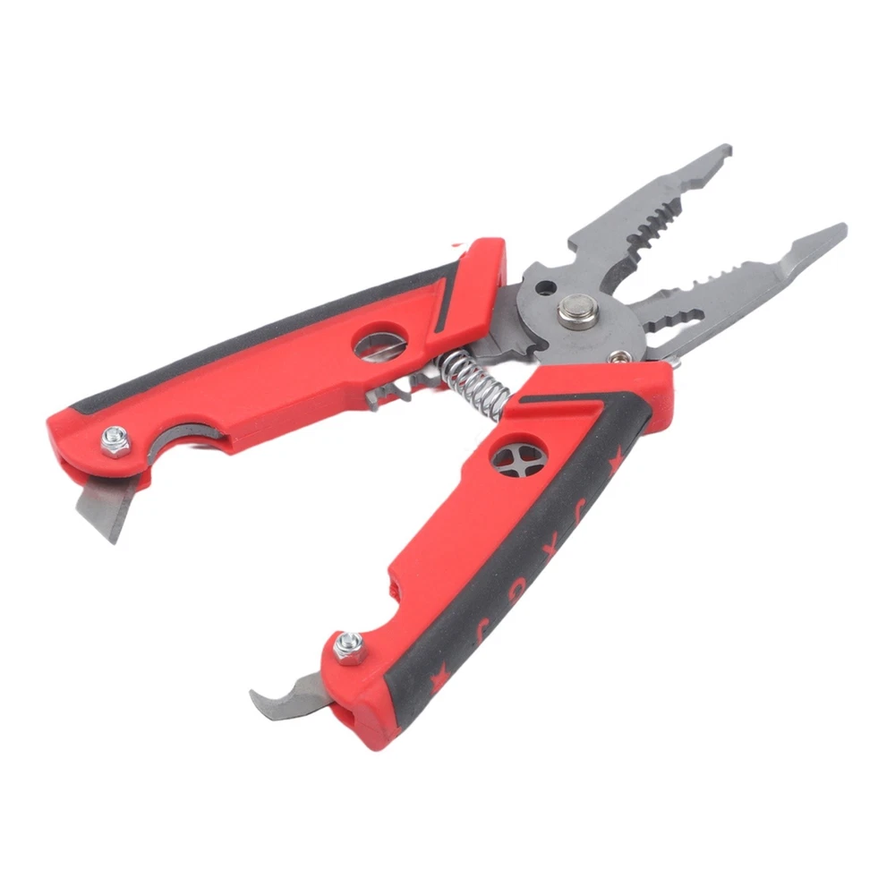 Multi Tool Wire Stripper Cutter Pliers 18 in 1 with Crimper and Wrench Features