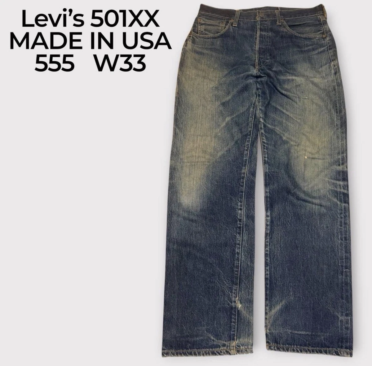 Preços baixos em Calça jeans Levis 501 Fabricado nos EUA, em Jeans