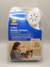 NEW Top Paw 3-Way Shower Sprayer Pet Bathing System Dog Detachable Hose