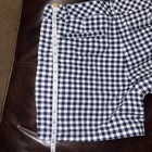 IZod Checkered Woman’s Size 8 Navy And White Shorts — photo 7