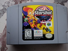 Starshot Space Circus Fever Nintendo 64 N64 Authentic Game Cartridge Tested