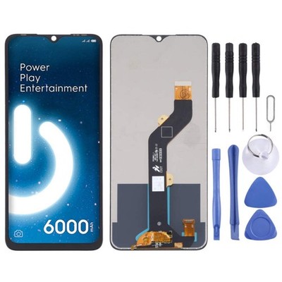 LCD Screen and Digitizer Full Assembly for Tecno Spark Power 2 LC8