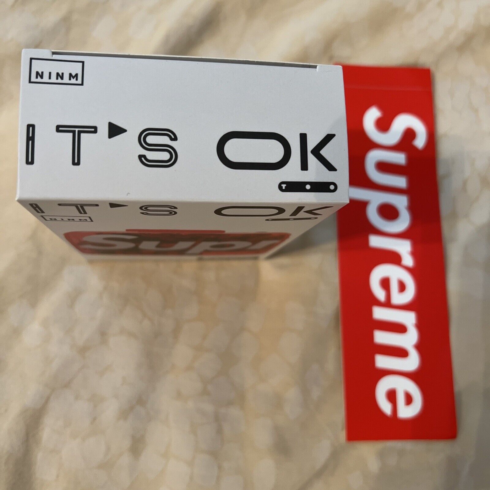 Supreme SS22 It's Ok Too Transparent Cassette Tape Player Bluetooth 5.0 +  Stckr