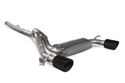 Scorpion Cat-Back System With Electronic Valve (Black Indy) Ford Focus Mk3 RS