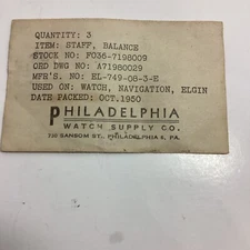 Vintage Elgin Watch Parts, Movements, Dials, Crystal You Pickem