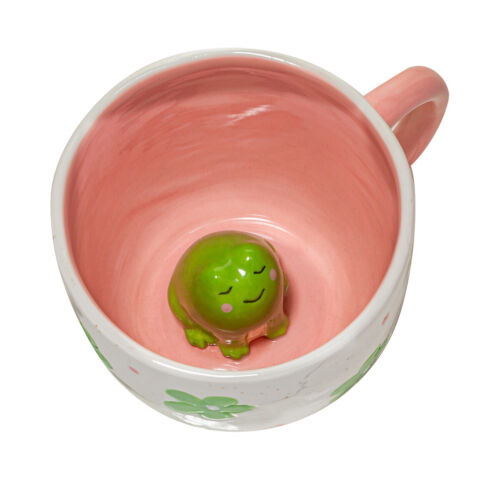 3D Tier Tasse Überraschung versteckter Frosch Elefant Katze Capybara Hundetasse Sass & Belle - Bild 6 von 11