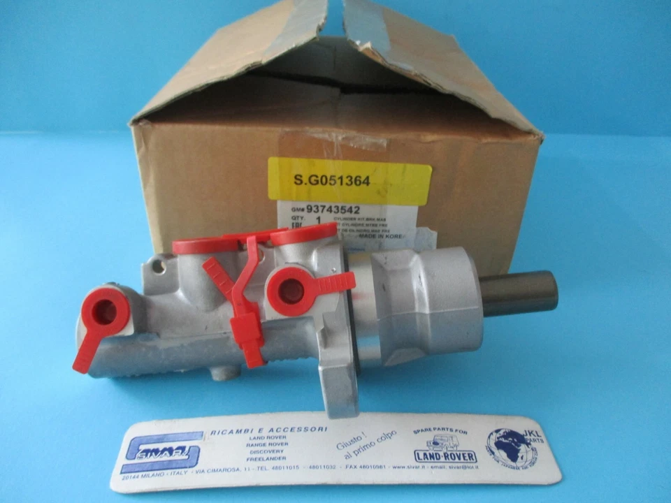 Pompa Freni Originale Per Chevrolet Captiva Opel Peugeot 93743542 sivar G051364 Foto 3 de 3