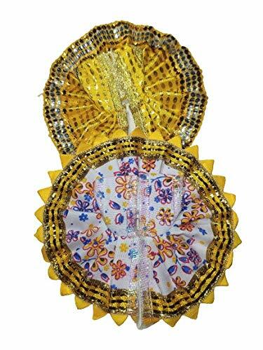Juego de 2 vestidos Laddu Gopal de 4 pulgadas (los colores dependen de la disponibilidad) KU - Imagen 1 de 3