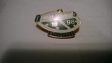 "NSSA" (NATIONAL SKEET SHOOTING ASSOCIATION Pinback  1 1/4" X 3/4" 1998 Target