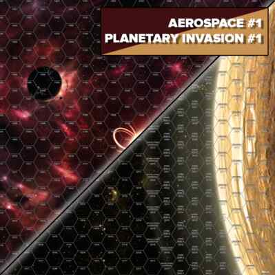 CAT35800L - BattleTech Battle Mat AeroSpace'' (Neoprene, Catalyst) 