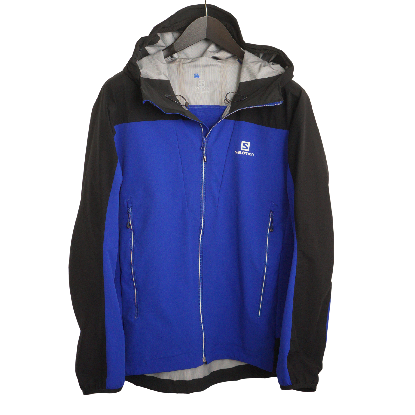 Giacca Salomon Pertex Shield Da Uomo Traspirante Blu Impermeabile S VAP892