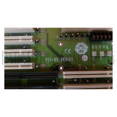 USED IEI PCI-6S VER: G2 Passive Backplane