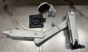 Herman Miller Ollin Monitor Arm Mount & Base Clamp - Gaming Computer Desktop