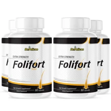 Folifort- Hair Support- 4 Bottles- 240 Capsules