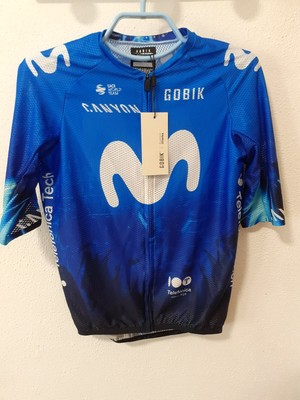 RADTRIKOT KURZARM MARKE: GOBIK TEAM MOVISTAR 2024