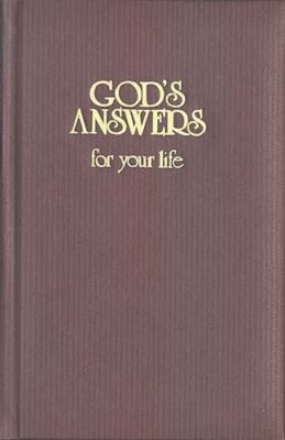 God's Answers for Your Life - 1404100334, Thomas Nelson, hardcover