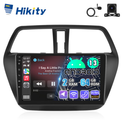 9'' Android13 Autoradio Carplay GPS Navi Für Suzuki SX4 S-Cross 2012-2016 +Kamera