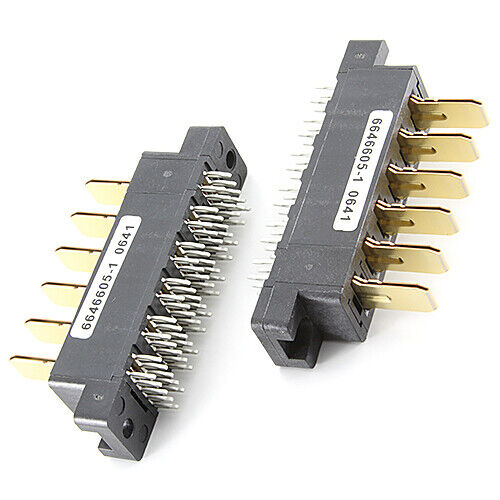 [2pcs] 6646605-1 Connector Power 6 Pin THT