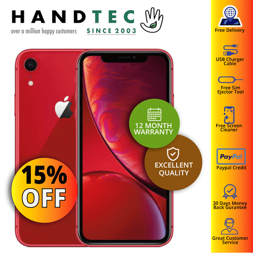 Apple iPhone XR 64GB 128GB 256GB Unlocked Variants - Extra 15% OFF - EXCELLENT A - Picture 2 of 7
